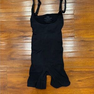 SKIMS Black Bodysuit with Adjustable Straps